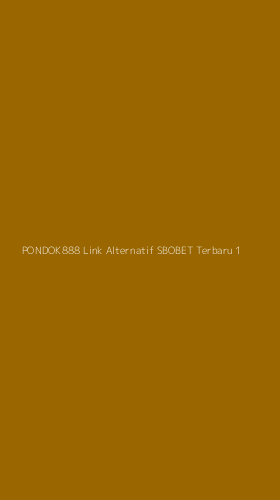 Tampilan Antarmuka Aplikasi Pondok888 Link Alternatif Sbobet Terbaru - 1
