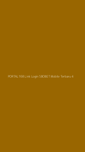 Tampilan Antarmuka Aplikasi Portal168 Link Login Sbobet Mobile Terbaru - 4