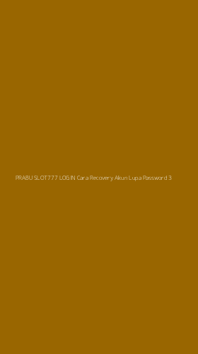 Tampilan Antarmuka Aplikasi Prabu Slot777 Login Cara Recovery Akun Lupa Password - 3