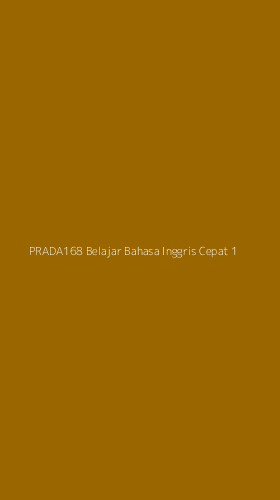 Tampilan Antarmuka Aplikasi Prada168 Belajar Bahasa Inggris Cepat - 1
