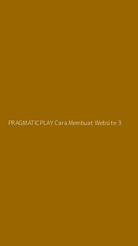 Tampilan Antarmuka Aplikasi Pragmaticplay Cara Membuat Website - 3