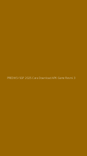 Tampilan Antarmuka Aplikasi Prediksi Sgp 2025 Cara Download Apk Game Resmi - 3