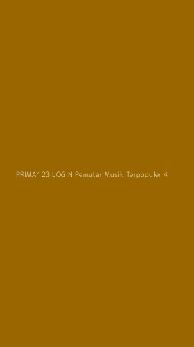 Tampilan Antarmuka Aplikasi Prima123 Login Pemutar Musik Terpopuler - 4