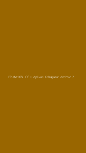 Tampilan Antarmuka Aplikasi Prima168 Login Aplikasi Kebugaran Android - 2