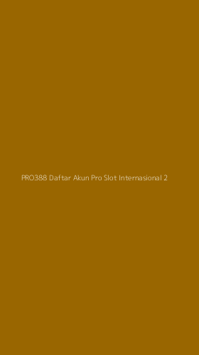 Tampilan Antarmuka Aplikasi Pro388 Daftar Akun Pro Slot Internasional - 2