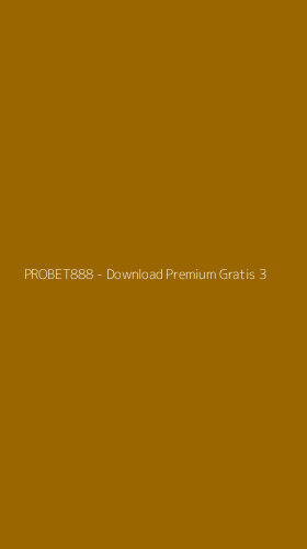 Tampilan Antarmuka Aplikasi PROBET888 - Download Premium Gratis - 3