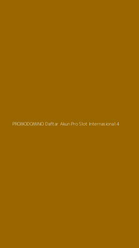 Tampilan Antarmuka Aplikasi Promodomino Daftar Akun Pro Slot Internasional - 4