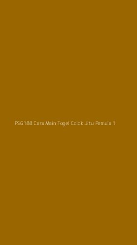 Tampilan Antarmuka Aplikasi Psg188 Cara Main Togel Colok Jitu Pemula - 1