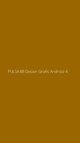 Tampilan Antarmuka Aplikasi Pulsa88 Desain Grafis Android - 4