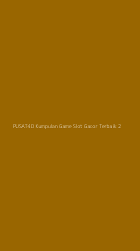 Tampilan Antarmuka Aplikasi Pusat4d Kumpulan Game Slot Gacor Terbaik - 2