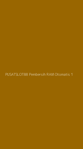 Tampilan Antarmuka Aplikasi Pusatslot88 Pembersih Ram Otomatis - 1