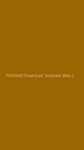 Tampilan Antarmuka Aplikasi Puspa4d Download Template Web - 2