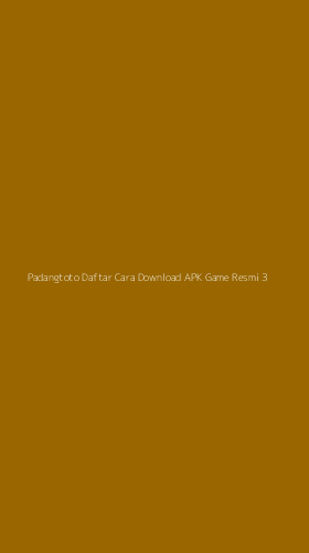 Tampilan Antarmuka Aplikasi Padangtoto Daftar Cara Download Apk Game Resmi - 3