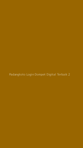 Tampilan Antarmuka Aplikasi Padangtoto Login Dompet Digital Terbaik - 2