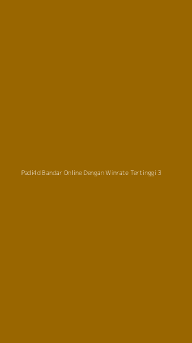 Tampilan Antarmuka Aplikasi Padi4d Bandar Online Dengan Winrate Tertinggi - 3