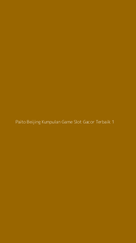 Tampilan Antarmuka Aplikasi Paito Beijing Kumpulan Game Slot Gacor Terbaik - 1