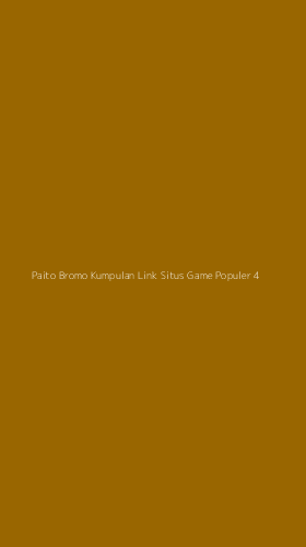 Tampilan Antarmuka Aplikasi Paito Bromo Kumpulan Link Situs Game Populer - 4