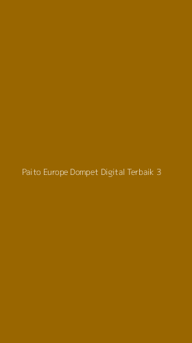 Tampilan Antarmuka Aplikasi Paito Europe Dompet Digital Terbaik - 3