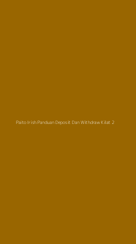 Tampilan Antarmuka Aplikasi Paito Irish Panduan Deposit Dan Withdraw Kilat - 2