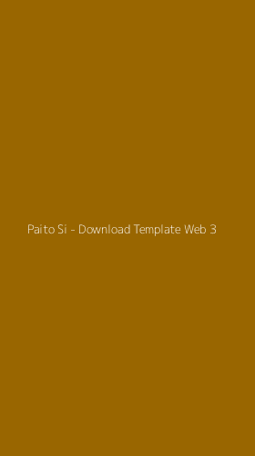 Tampilan Antarmuka Aplikasi Paito Si - Download Template Web - 3