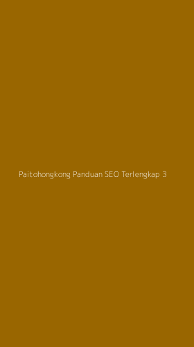Tampilan Antarmuka Aplikasi Paitohongkong Panduan Seo Terlengkap - 3