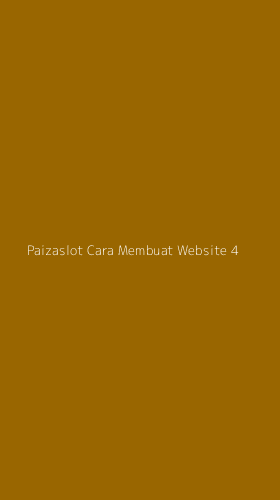 Tampilan Antarmuka Aplikasi Paizaslot Cara Membuat Website - 4