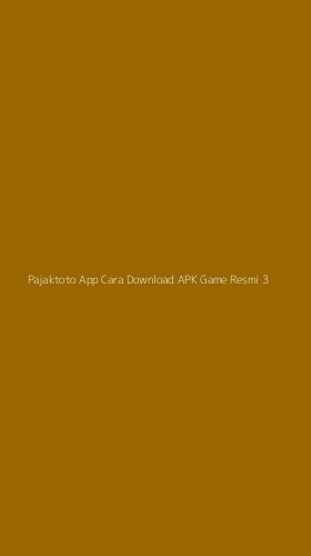 Tampilan Antarmuka Aplikasi Pajaktoto App Cara Download Apk Game Resmi - 3