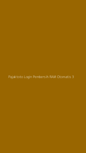 Tampilan Antarmuka Aplikasi Pajaktoto Login Pembersih Ram Otomatis - 3