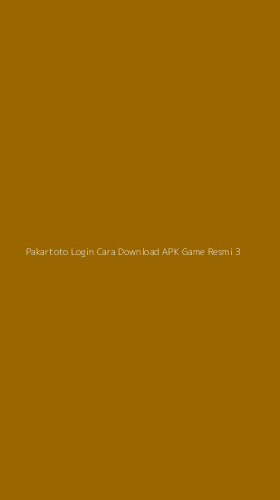 Tampilan Antarmuka Aplikasi Pakartoto Login Cara Download Apk Game Resmi - 3