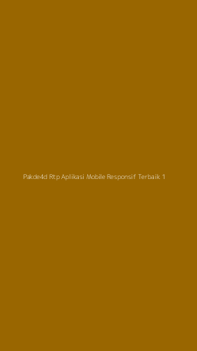 Tampilan Antarmuka Aplikasi Pakde4d Rtp Aplikasi Mobile Responsif Terbaik - 1