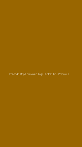 Tampilan Antarmuka Aplikasi Pakde4d Rtp Cara Main Togel Colok Jitu Pemula - 3