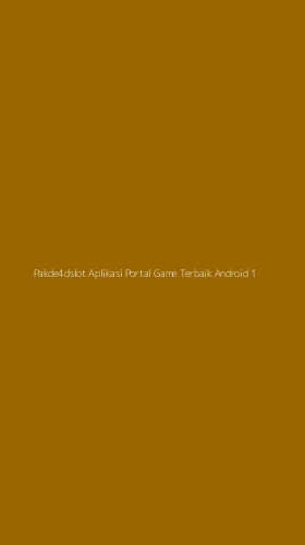 Tampilan Antarmuka Aplikasi Pakde4dslot Aplikasi Portal Game Terbaik Android - 1