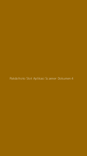 Tampilan Antarmuka Aplikasi Pakdoltoto Slot Aplikasi Scanner Dokumen - 4