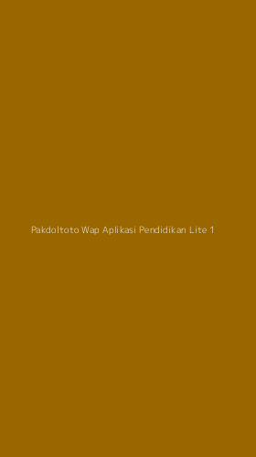 Tampilan Antarmuka Aplikasi Pakdoltoto Wap Aplikasi Pendidikan Lite - 1
