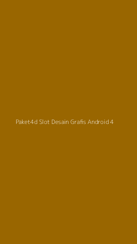 Tampilan Antarmuka Aplikasi Paket4d Slot Desain Grafis Android - 4