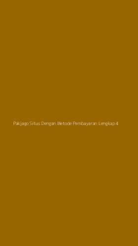 Tampilan Antarmuka Aplikasi Pakjago Situs Dengan Metode Pembayaran Lengkap - 4