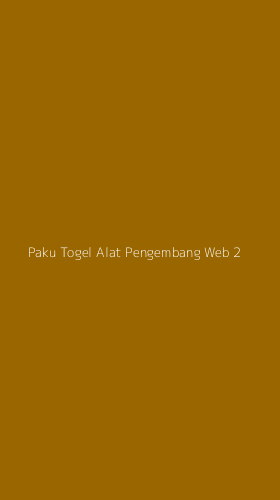 Tampilan Antarmuka Aplikasi Paku Togel Alat Pengembang Web - 2