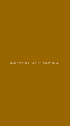 Tampilan Antarmuka Aplikasi Paku4d Prediksi Bola Jitu Malam Ini - 4