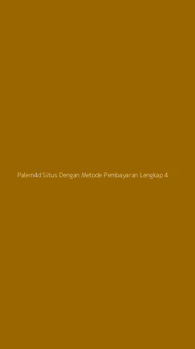 Tampilan Antarmuka Aplikasi Palem4d Situs Dengan Metode Pembayaran Lengkap - 4