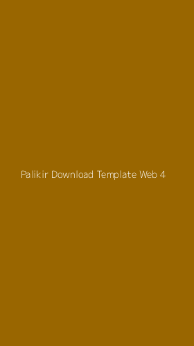Tampilan Antarmuka Aplikasi Palikir Download Template Web - 4