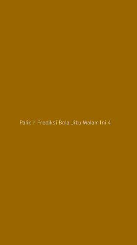 Tampilan Antarmuka Aplikasi Palikir Prediksi Bola Jitu Malam Ini - 4