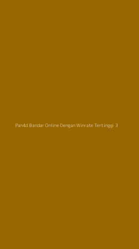 Tampilan Antarmuka Aplikasi Pan4d Bandar Online Dengan Winrate Tertinggi - 3