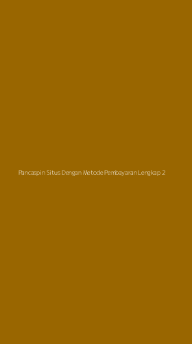 Tampilan Antarmuka Aplikasi Pancaspin Situs Dengan Metode Pembayaran Lengkap - 2