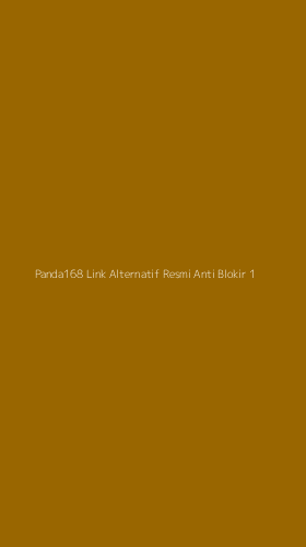 Tampilan Antarmuka Aplikasi Panda168 Link Alternatif Resmi Anti Blokir - 1