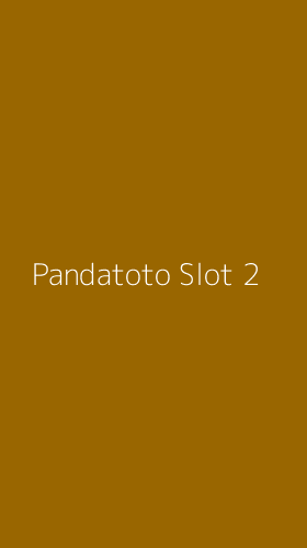Tampilan Antarmuka Aplikasi Pandatoto Slot - 2