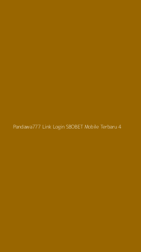 Tampilan Antarmuka Aplikasi Pandawa777 Link Login Sbobet Mobile Terbaru - 4