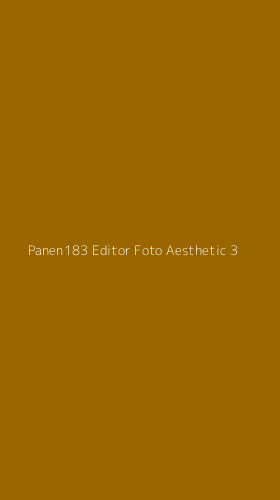 Tampilan Antarmuka Aplikasi Panen183 Editor Foto Aesthetic - 3