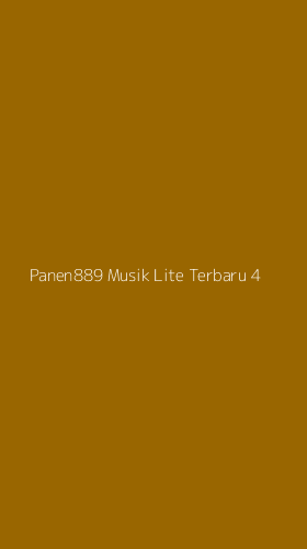 Tampilan Antarmuka Aplikasi Panen889 Musik Lite Terbaru - 4