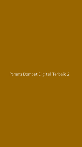 Tampilan Antarmuka Aplikasi Panens Dompet Digital Terbaik - 2