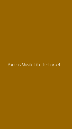 Tampilan Antarmuka Aplikasi Panens Musik Lite Terbaru - 4